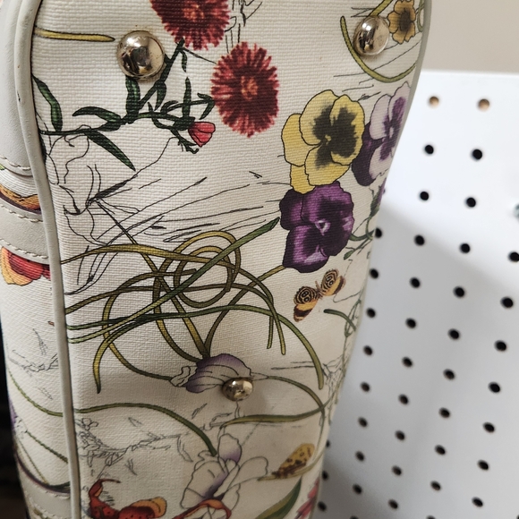 Floral Print Women's Bag - Picture 5 of 10